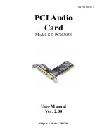 Preview for 1 page of Syba SD-PCI63058 User Manual