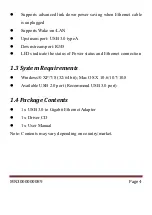 Preview for 4 page of Syba SY-HUB50056 User Manual