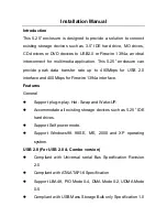 Syba SY-UEN-5SL Installation Manual preview