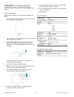 Предварительный просмотр 2 страницы SyberSense XPK-01 Manual