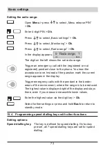 Предварительный просмотр 75 страницы Sybility L-PHONE II Installation & Programming Instructions