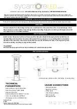 Sycamore SY8994 Installation Instructions предпросмотр