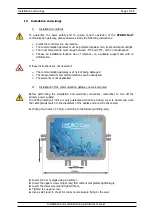 Предварительный просмотр 11 страницы SYCLOPE electronic HYDRO'Com HYD 7000 Installation And Commissioning Instructions