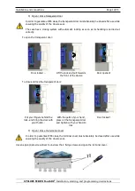 Preview for 14 page of SYCLOPE electronic TERE'O Touch XL Installation And Operating Instructions Manual