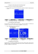 Preview for 22 page of SYCLOPE INDIG'O Programming Instructions Manual