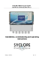 SYCLOPE TERE'O Touch CU/PT Installation, Commissioning And Operating Instructions preview