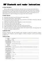 Preview for 1 page of Sycreader R58H Instructions Manual