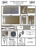 Preview for 1 page of SYDELL 755-WINCH STAND Assembly Instructions