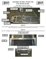 Preview for 3 page of SYDELL 755-WINCH STAND Assembly Instructions