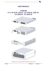 SYES PCM/FM 1U 2 W User Manual preview