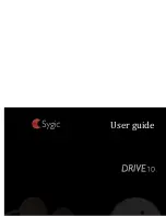 Sygic DRIVE10 User Manual preview