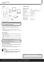 Предварительный просмотр 2 страницы Sygonix 1000 m V2 Operating Instructions Manual