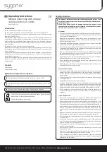 Preview for 3 page of Sygonix 1086327 Operating Instructions Manual