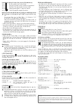 Preview for 3 page of Sygonix 1385635 Operating Instructions Manual