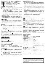 Preview for 12 page of Sygonix 1385635 Operating Instructions Manual