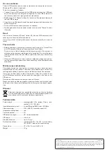 Preview for 6 page of Sygonix 1420054 Operating Instructions Manual