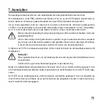 Preview for 71 page of Sygonix 1423058 Operating Instructions Manual