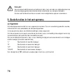 Preview for 74 page of Sygonix 1423058 Operating Instructions Manual