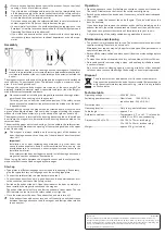 Предварительный просмотр 4 страницы Sygonix 1423284 Operating Instructions Manual