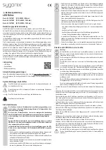 Preview for 1 page of Sygonix 1437987 Operating Instructions Manual