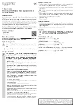 Предварительный просмотр 3 страницы Sygonix 1460575 Operating Instructions