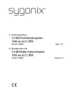 Sygonix 1486623 Operating Instructions Manual предпросмотр