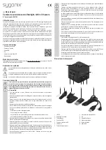 Предварительный просмотр 5 страницы Sygonix 1550786 Operating Instructions Manual