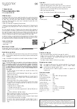 Предварительный просмотр 3 страницы Sygonix 1560345 Operating Instructions