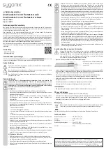 Предварительный просмотр 1 страницы Sygonix 1576972 Operating Instructions