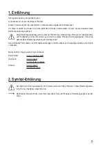 Preview for 3 page of Sygonix 1590617 Operating Instructions Manual