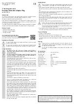 Предварительный просмотр 2 страницы Sygonix 1765333 Operating Instructions