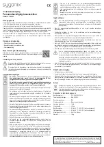 Предварительный просмотр 4 страницы Sygonix 1765333 Operating Instructions