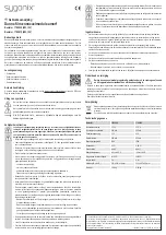 Предварительный просмотр 4 страницы Sygonix 1780538 Operating Instructions