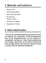 Preview for 6 page of Sygonix 1882145 Operating Instructions Manual