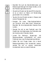 Preview for 8 page of Sygonix 1882145 Operating Instructions Manual