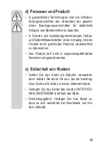 Предварительный просмотр 13 страницы Sygonix 1911205 Operating Instructions Manual