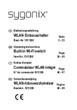 Sygonix 1911206 Operating Instructions Manual preview