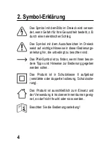 Preview for 4 page of Sygonix 1911206 Operating Instructions Manual