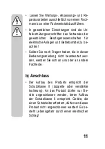 Preview for 11 page of Sygonix 1911206 Operating Instructions Manual