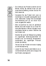 Preview for 14 page of Sygonix 1911206 Operating Instructions Manual