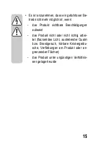 Preview for 15 page of Sygonix 1911206 Operating Instructions Manual