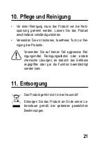 Preview for 21 page of Sygonix 1911206 Operating Instructions Manual