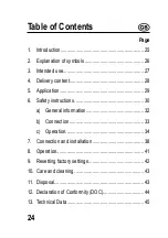 Preview for 24 page of Sygonix 1911206 Operating Instructions Manual