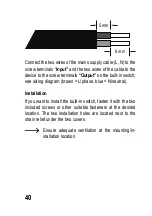 Preview for 40 page of Sygonix 1911206 Operating Instructions Manual