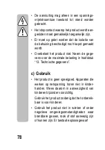 Preview for 78 page of Sygonix 1911206 Operating Instructions Manual