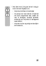 Preview for 81 page of Sygonix 1911206 Operating Instructions Manual