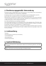 Preview for 4 page of Sygonix 20815Q Operating Instructions Manual