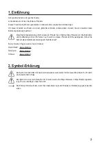 Preview for 3 page of Sygonix 2100156 Operating Instructions Manual