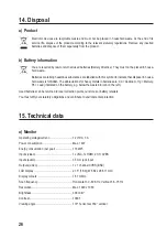 Preview for 26 page of Sygonix 2100156 Operating Instructions Manual