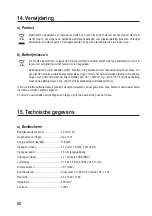 Preview for 52 page of Sygonix 2100156 Operating Instructions Manual